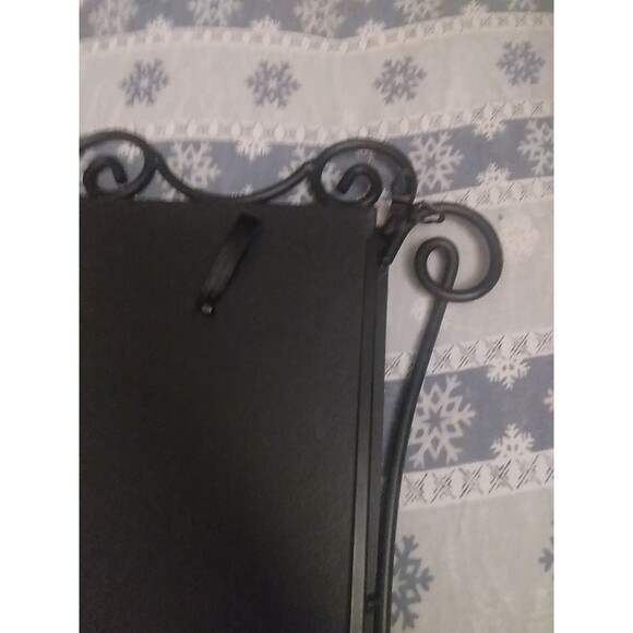 Photo Picture Frames 3 Slot 4x6 Black Wrought Iron Scrolls Wall Hanging - Picture 12 of 12